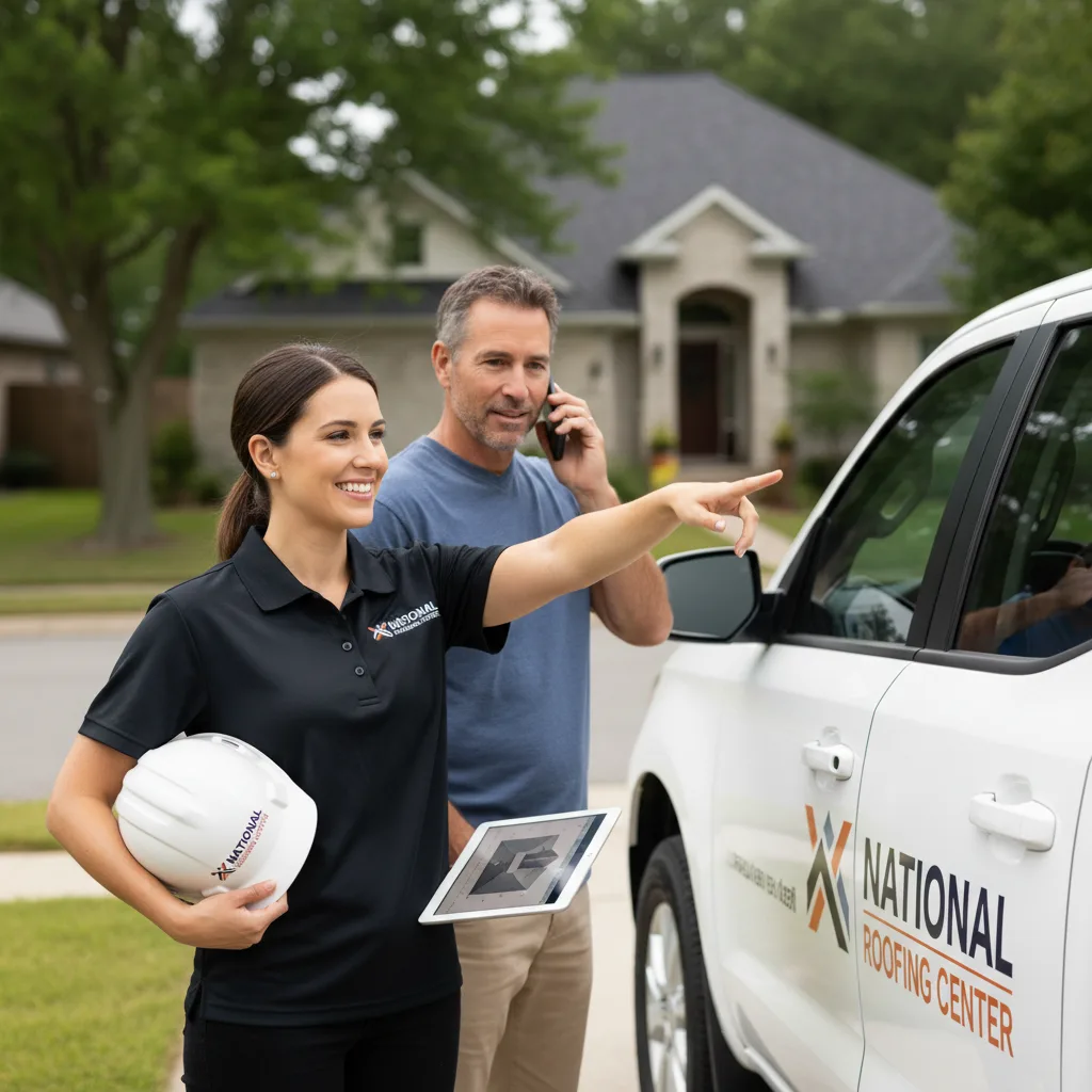 National Roofing Center customer support in Tonalea